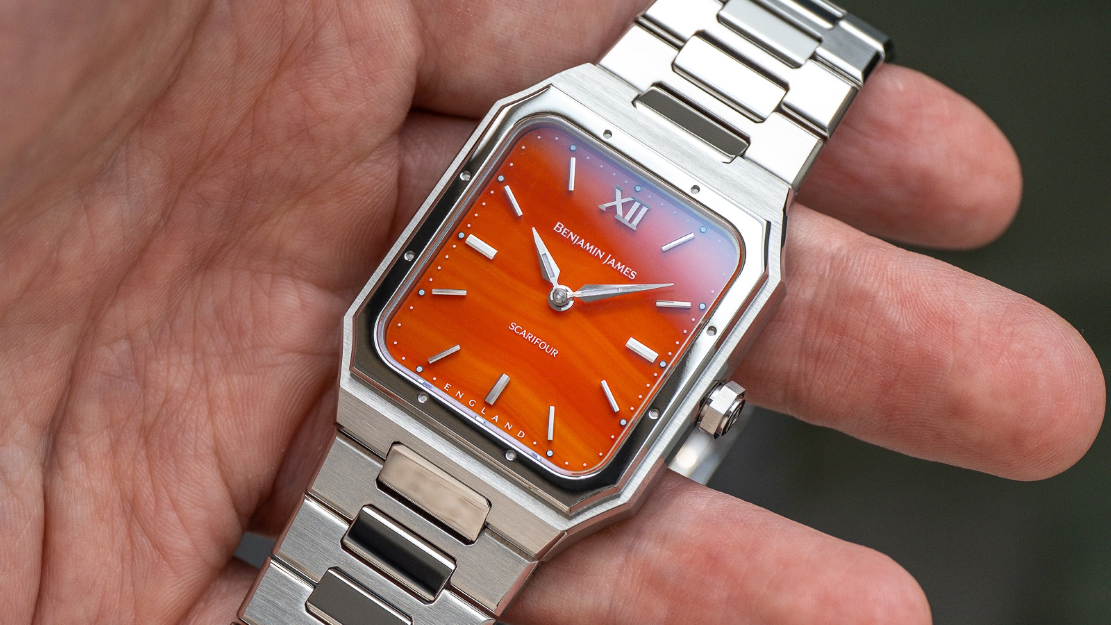 Benjamin James Watches Scarifour stone dial