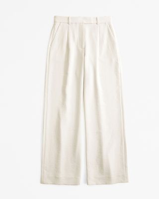 A&f Harper Tailored Premium Crepe Pant