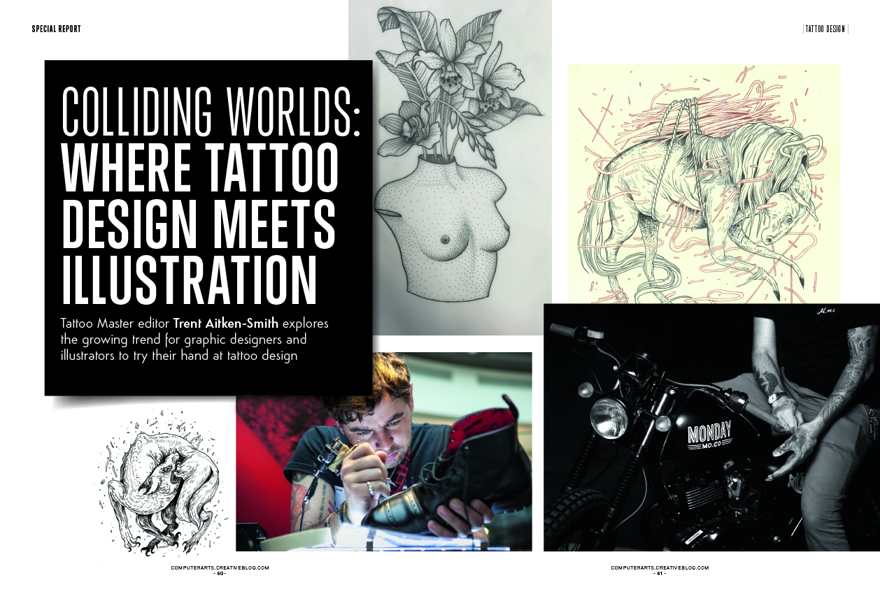 The fertile ground between tattoo art and illustration