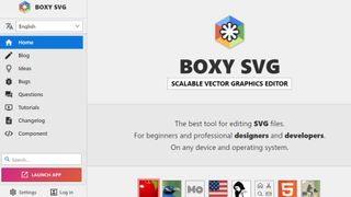 Website screenshot from BoxySVG (January 2025)
