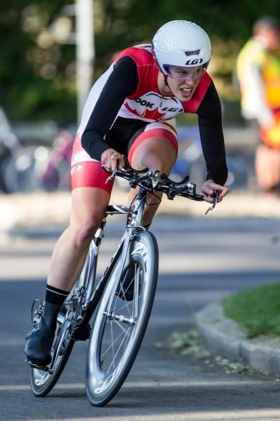 Gillian Carleton (Canada) was under a second away from first place