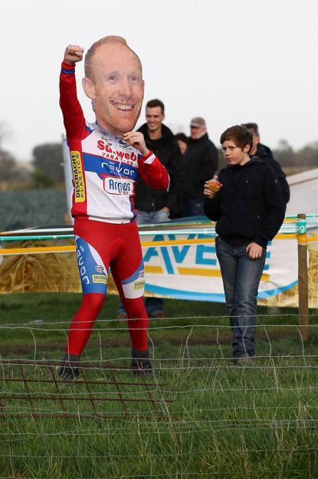 Who was happy that Klaas Vantornout won in Ruddervoorde? This guy...