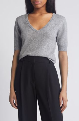Sweater Wol & Kasmir Harriet V-Neck