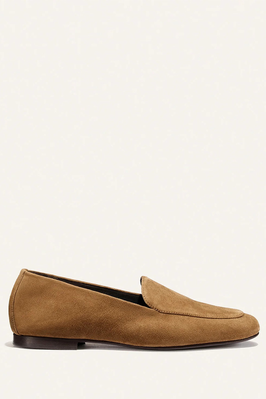 Margaux The James Loafer in Cedar Suede