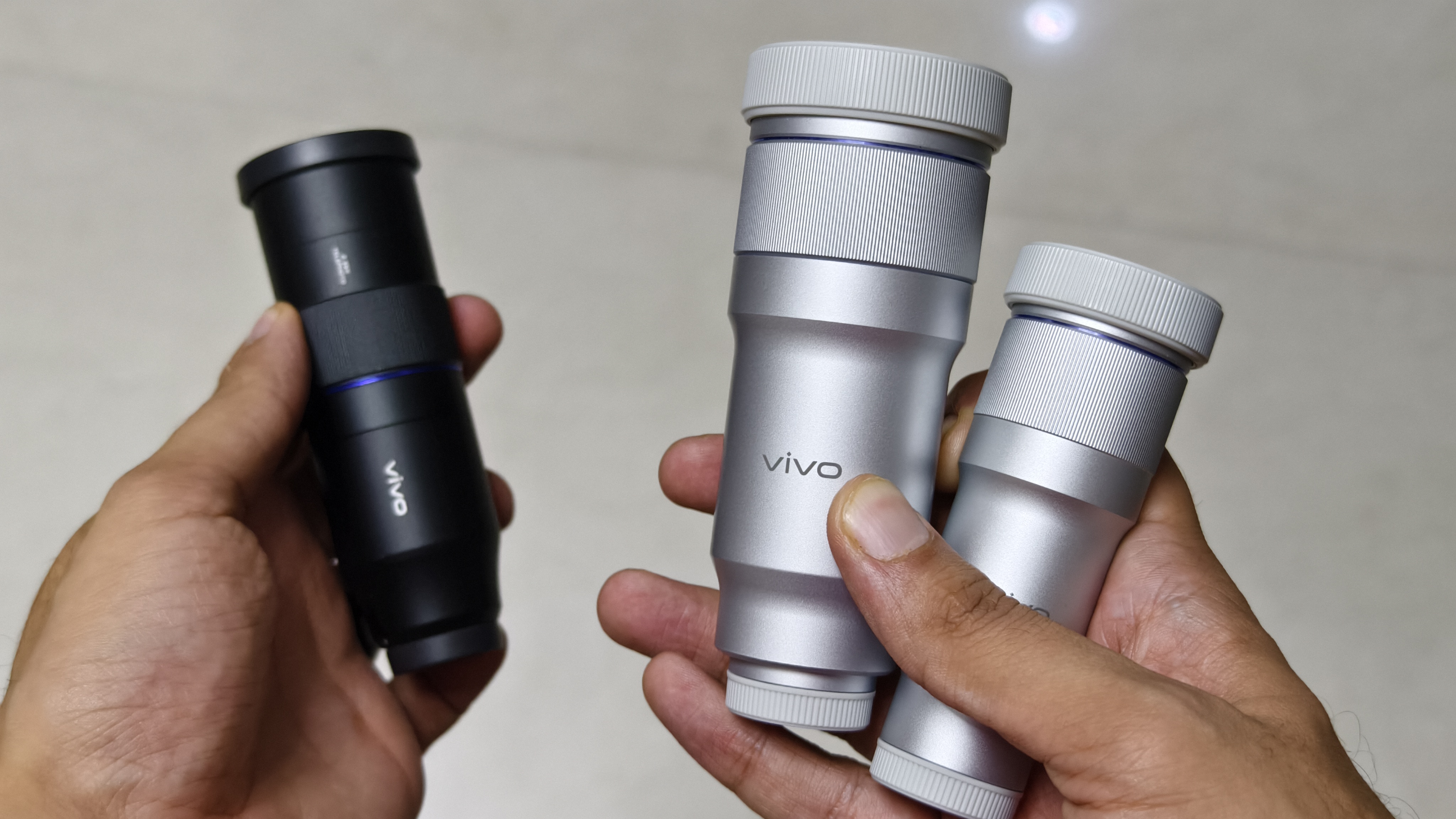 Vivo add-on teleconverter lenses.