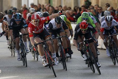 Andre Greipel (Lotto Soudal) wins the first race of the 2016 Challenge