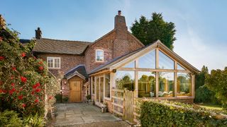 cottage extension ideas - cottage extensions oakwrights oak frame conservatory on cottage