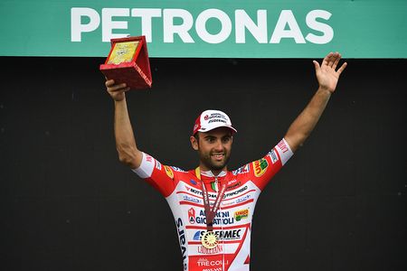 Matteo Pelucchi (Androni Giocattoli-Sidermec) wins stage 5 of the Tour de Langkawi