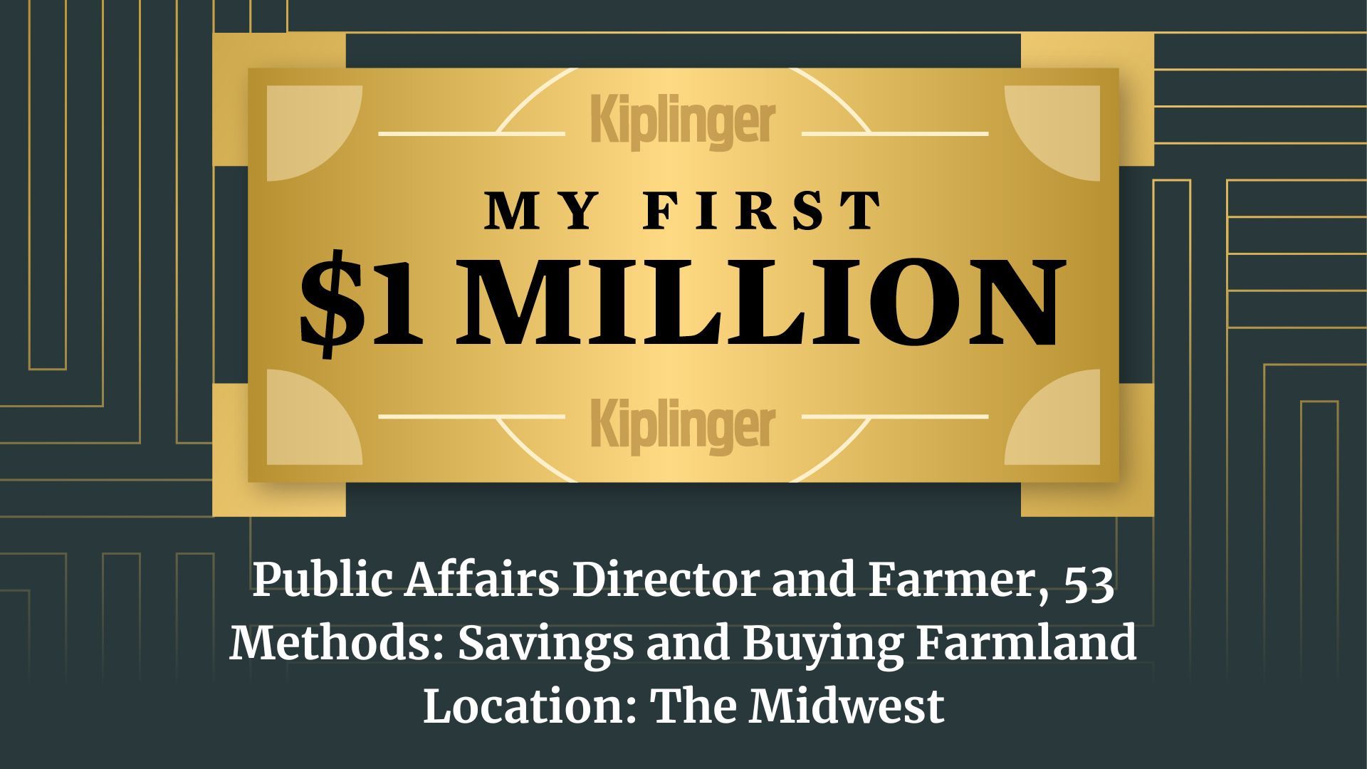 My First Million: This Millionaire Credits Warren Buffett My First Million: This Millionaire Credits Warren Buffett
