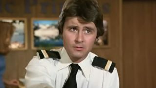 Fred Grandy in a uniform, as Gopher in The Love Boat