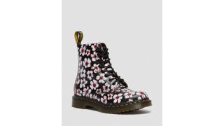 Dr. Martens 1460 Pascal Floral Leather Ankle Boots