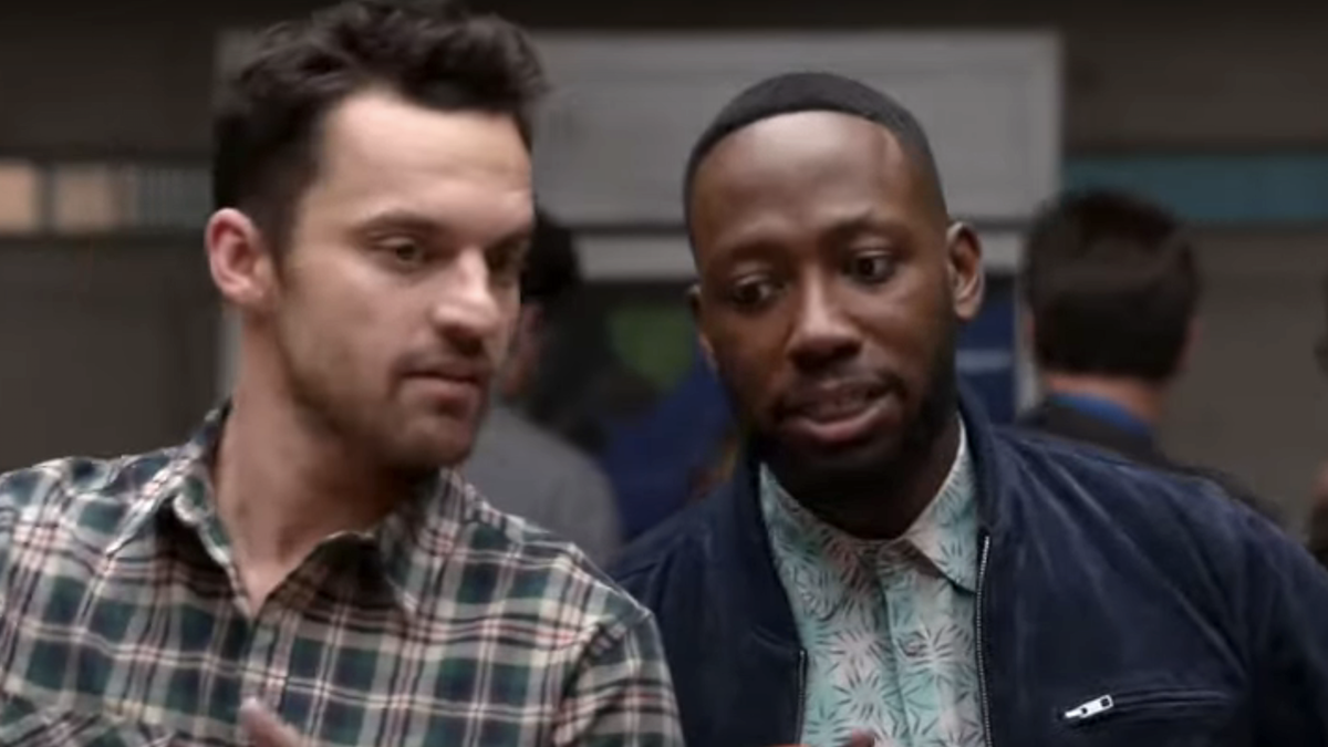 jake johnson and lamorne morris on new girl