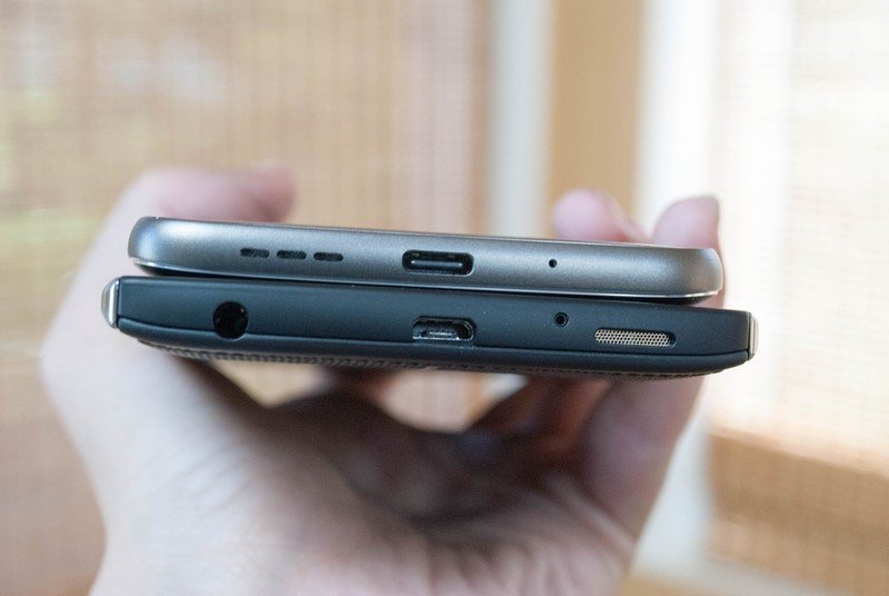 Bottom of the G5 and V10