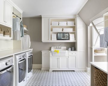 Laundry room storage ideas: How to keep a utility space tidy