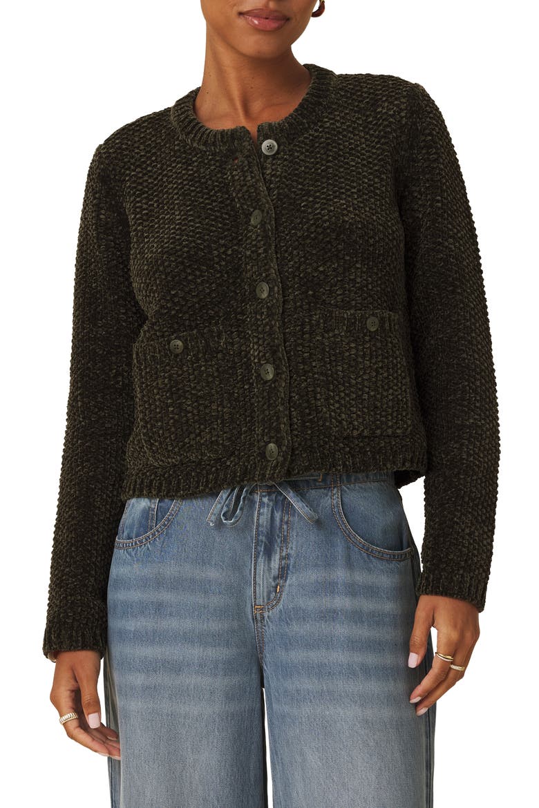 Aubrey Chenille Cardigan