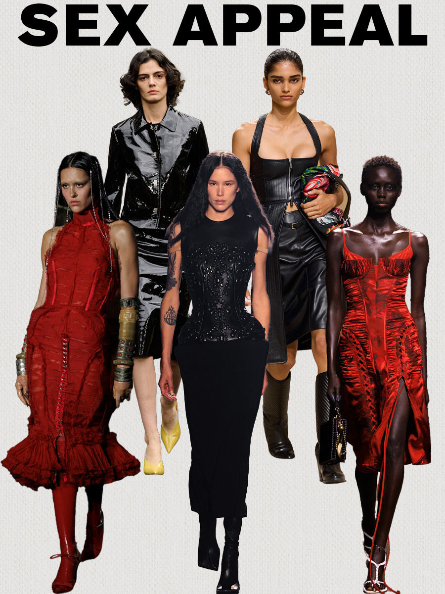 Collage of SS26 models