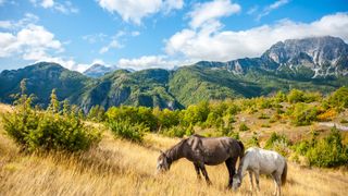 Theth mountains, Albania