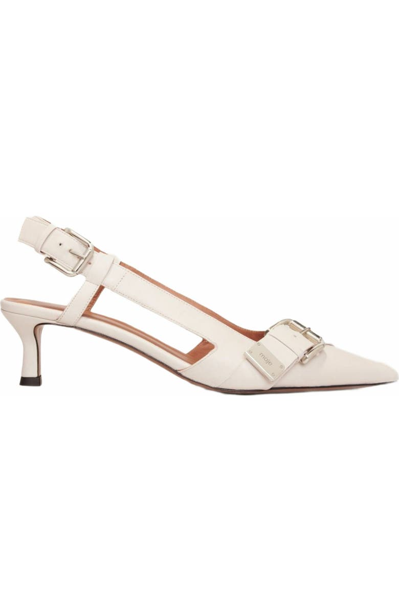 Double Buckle Slingback Pump