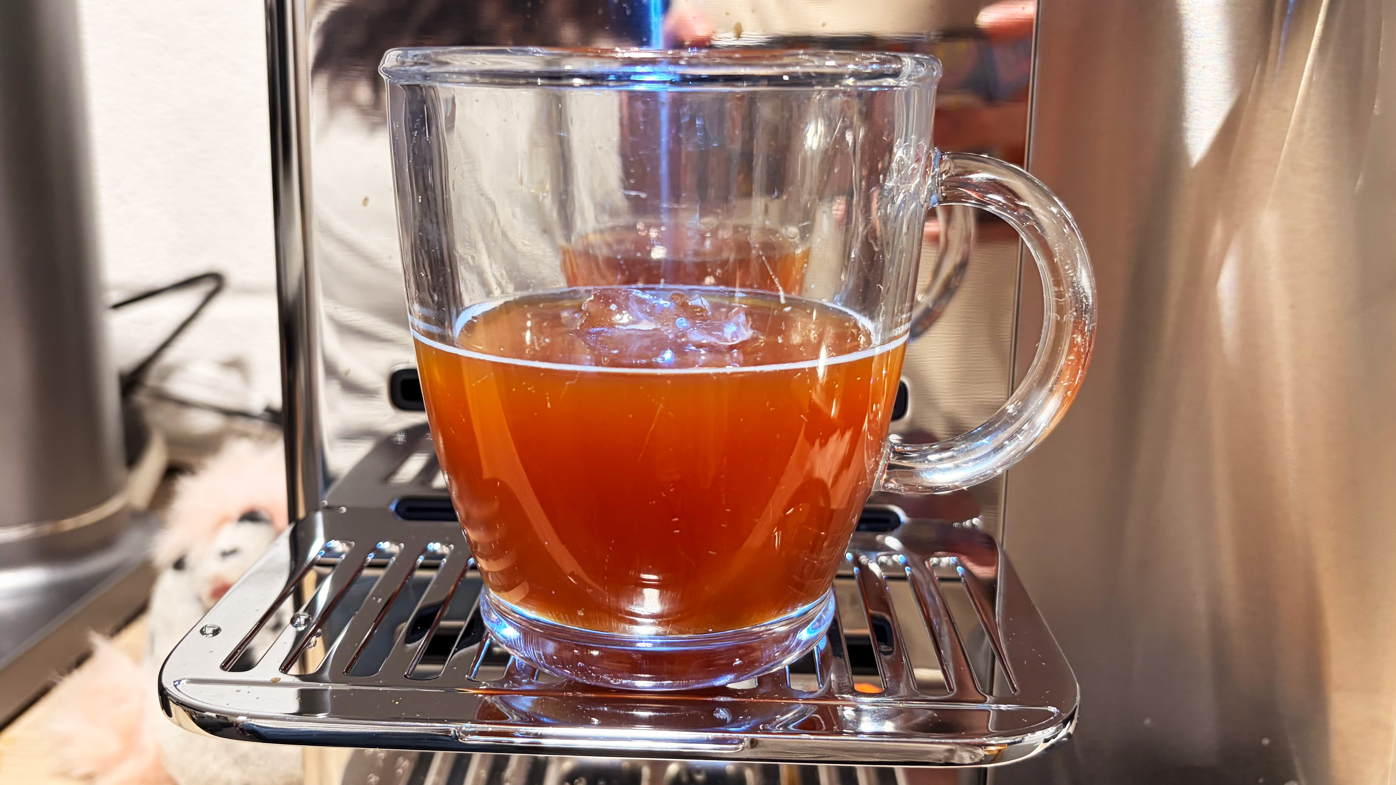 Cold brew made on the ninja autobarista pro