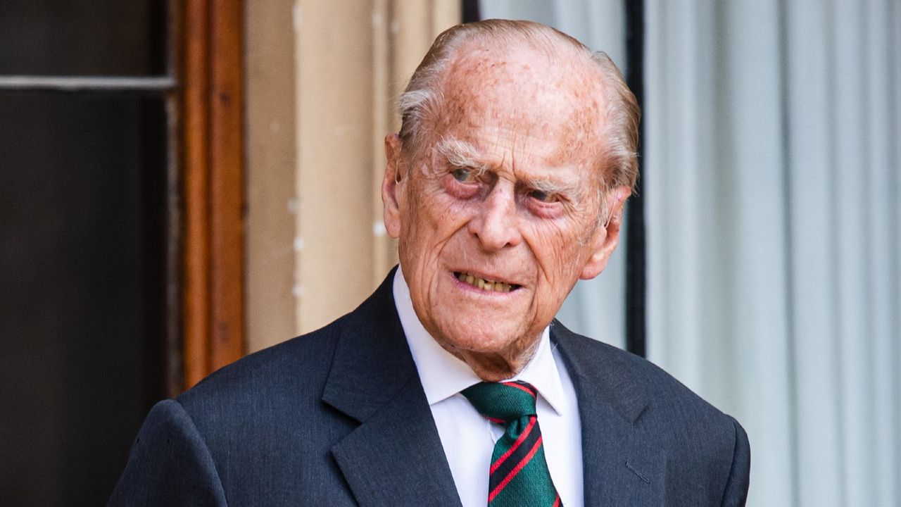 Prince Philip, Duke of Edinburgh during the transfer of the Colonel-in-Chief of The Rifles at Windsor Castle