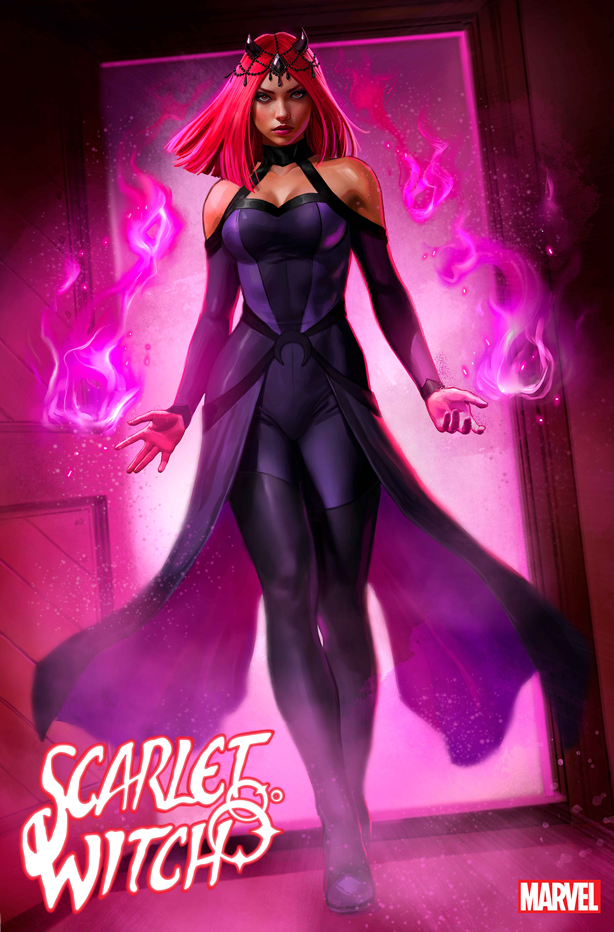 Another one of Marvel's non-canonical sidekicks from the New Champions is coming to the Marvel Universe in Scarlet Witch's new student Amaranth