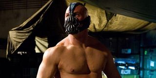 Tom Hardy as Bane in The Dark Knight Rises