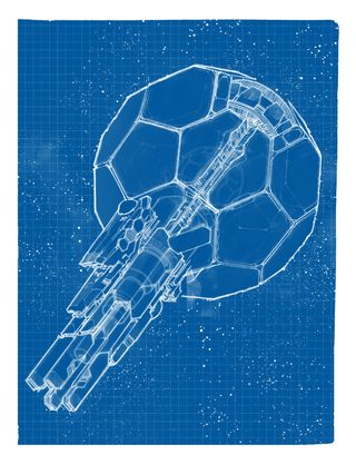 Death Planet Mk1: General Arrangement Diagram