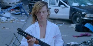 Milla Jovovich in Resident Evil