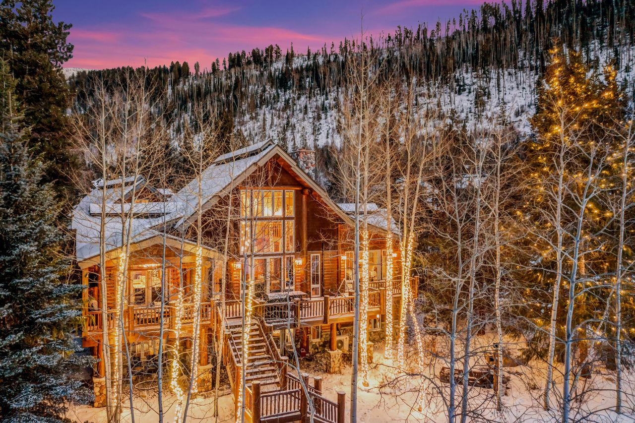 Images of a home for sale in Steamboat Springs, Colorado.