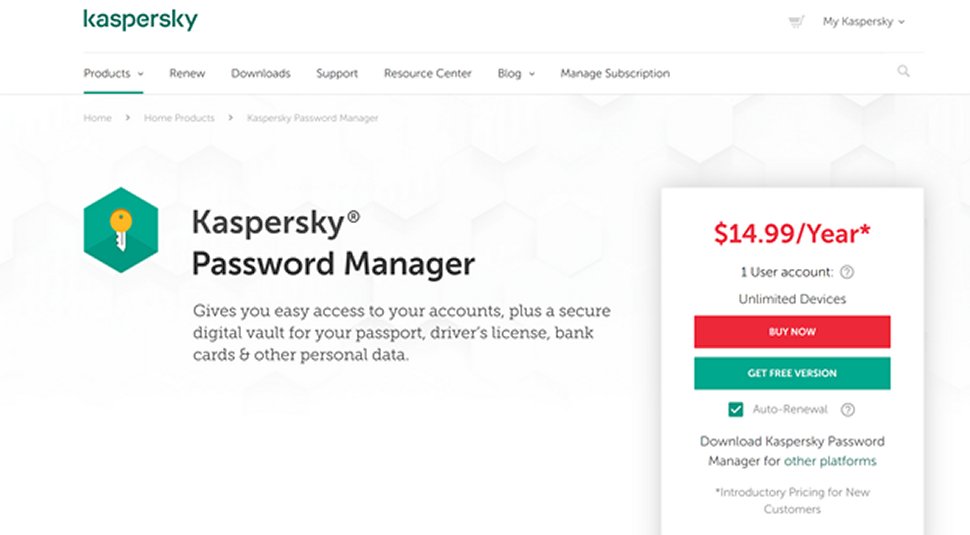 Kaspersky Password Manager Chrome Extension Disabled