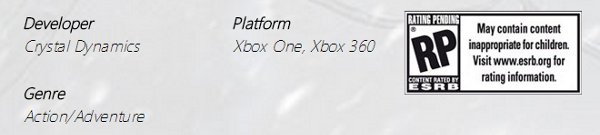 Xbox One, Xbox 360 listing for Rise of the Tomb Raider