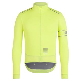 Rapha Pro Team Long Sleeve Gore-Tex Infinium Jersey on a white background 