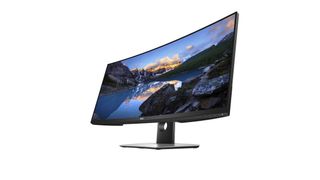 A Dell 34-inch curved gaming monitor