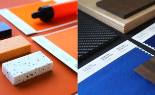 The design team is exploring a variety of new and traditional materials