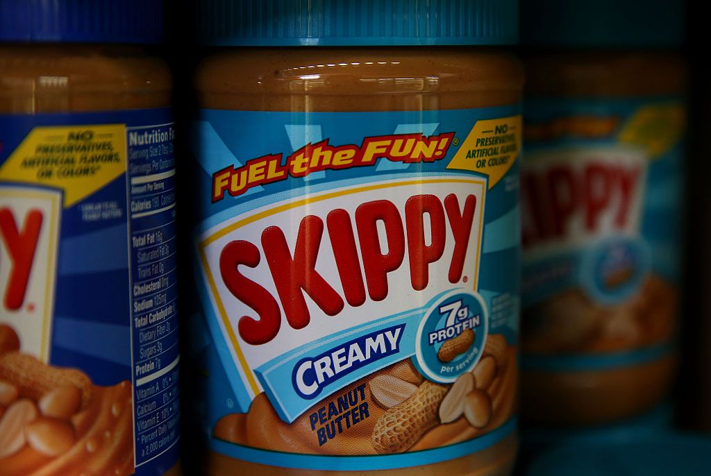 Skippy peanut butter.