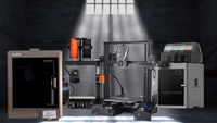 Line up of 3D Printers