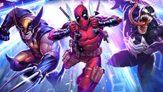 best superhero games: Deadpool, Wolverine and Venom, ready to attack