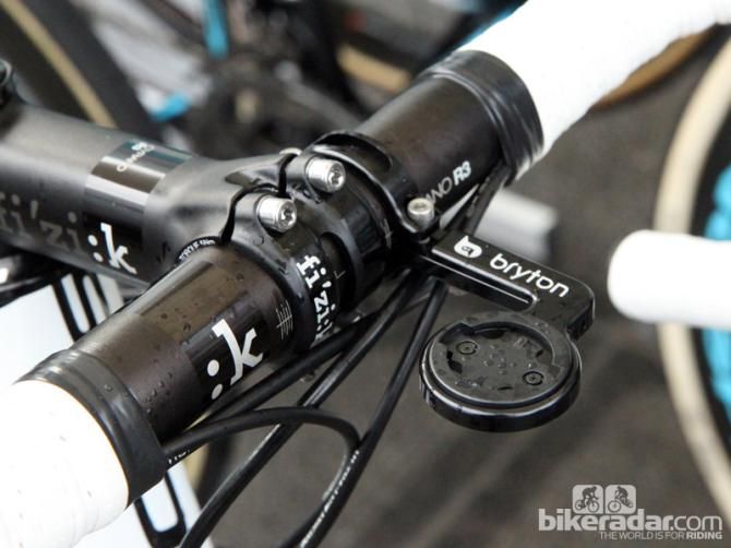 Ag2r-La Mondiale is using fi'zi:k cockpits and Bryton computers