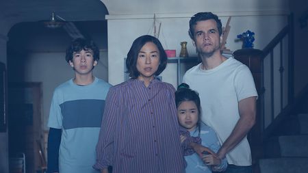 Greta Lee and Wagner Moura in The Last House