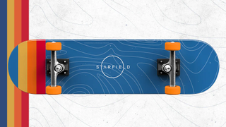 The official Starfield skateboard.