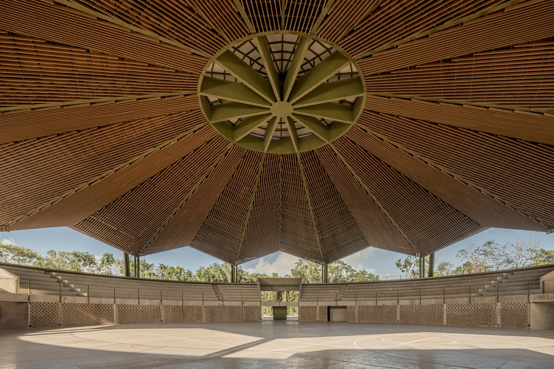 pavilions