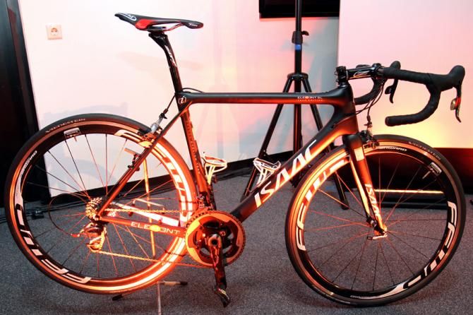 The Isaac bike of Team Roompot