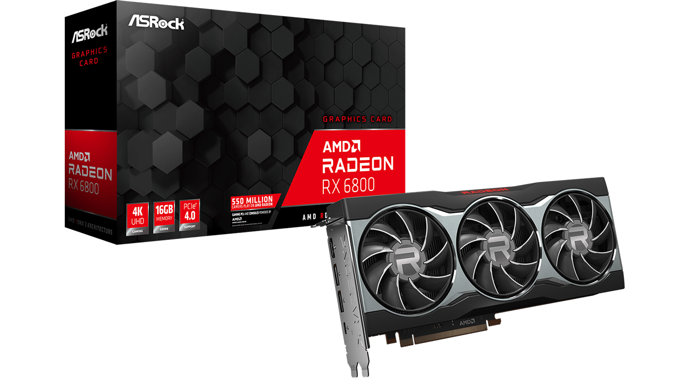 Asrock Radeon RX 6800 XT Reference Spec