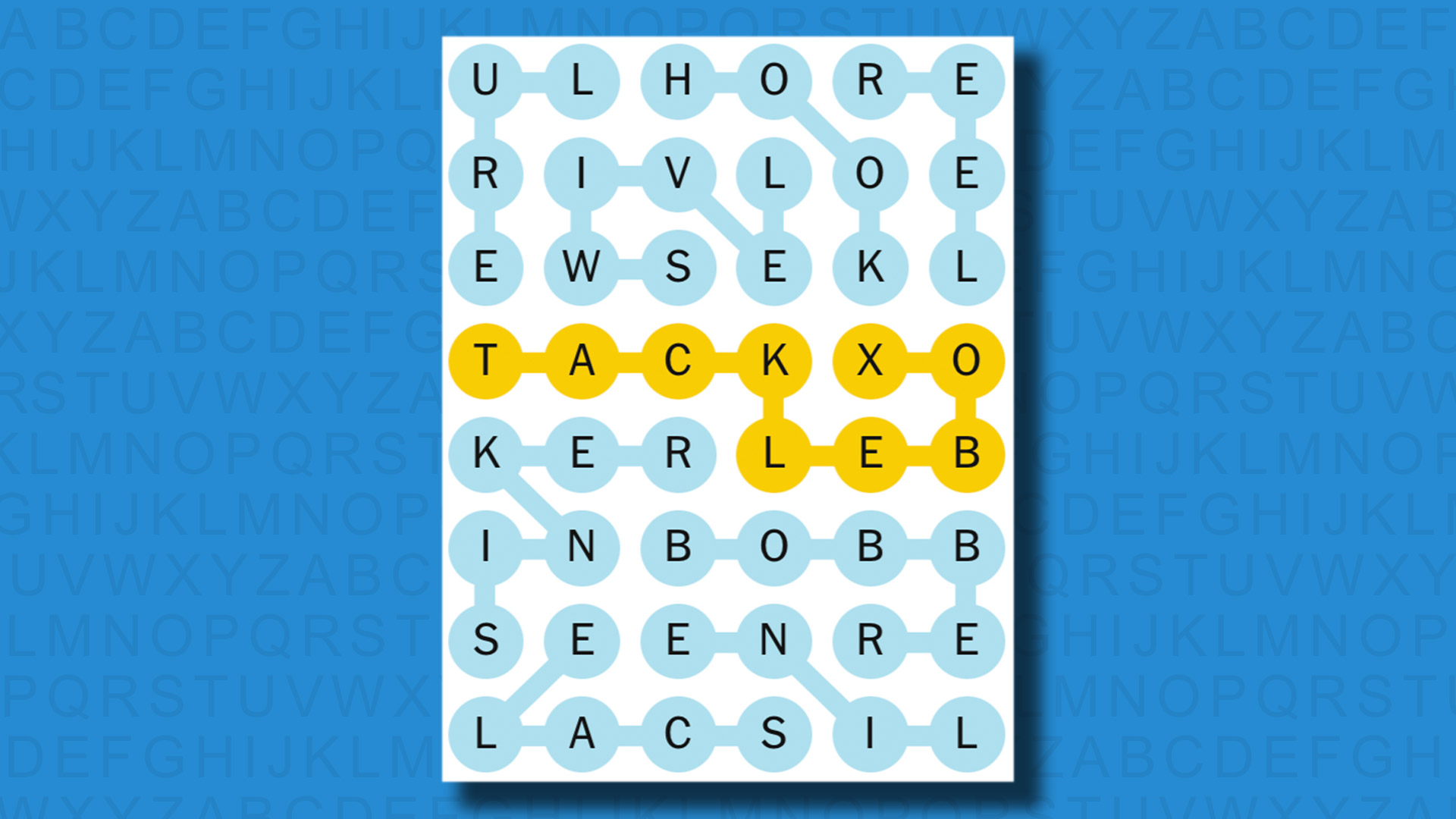 NYT Strands answers for game 466 on a blue background