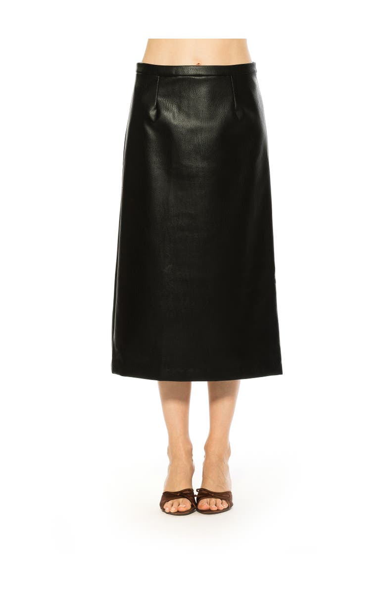 Isla Vegan Leather Skirt