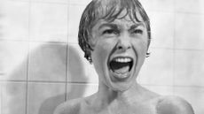 Janet Leigh screams in the shower, in Psycho