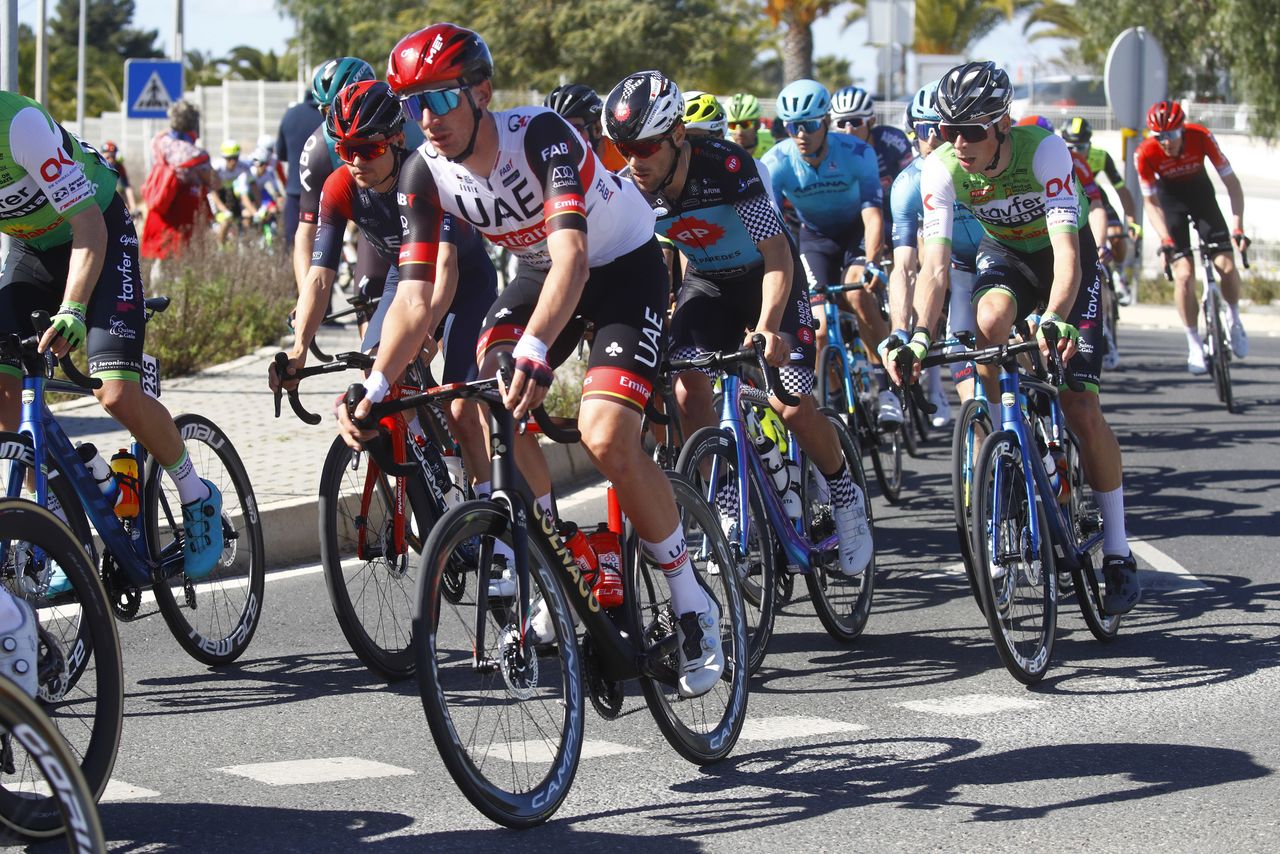 Volta ao Algarve 2022 48th Edition 1st stage Portimao Lagos 1991 km 16022022 Brandon McNulty USA UAE Team Emirates photo Roberto BettiniSprintCyclingAgency2022