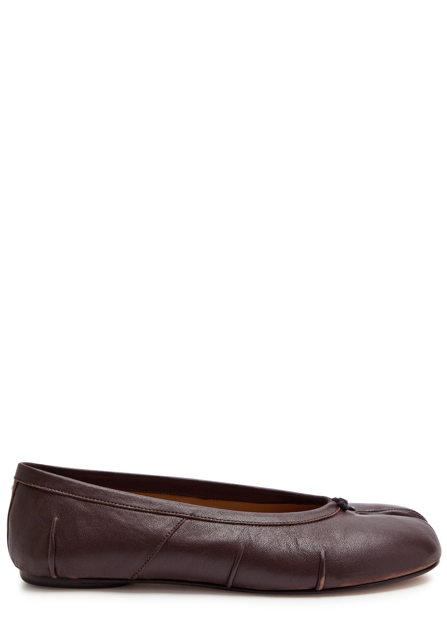 Tabi Leather Ballet Flats