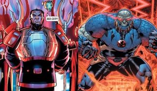 Highfather and Darkseid in DC Comics