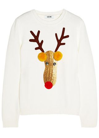 Moschino reindeer jumper, £396